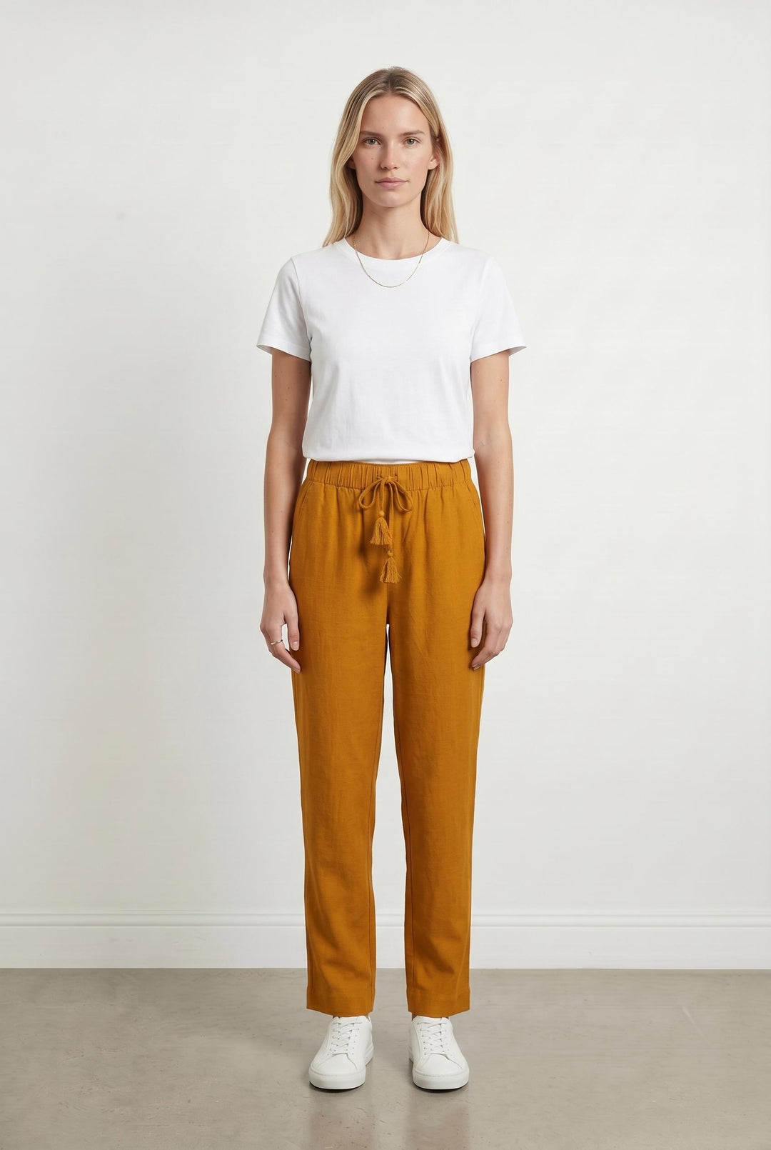 Pantalon Orange - Taille S/36 de la marque La Fée Maraboutée | PARAD16449 - Vendu par Paradigme - Image 1