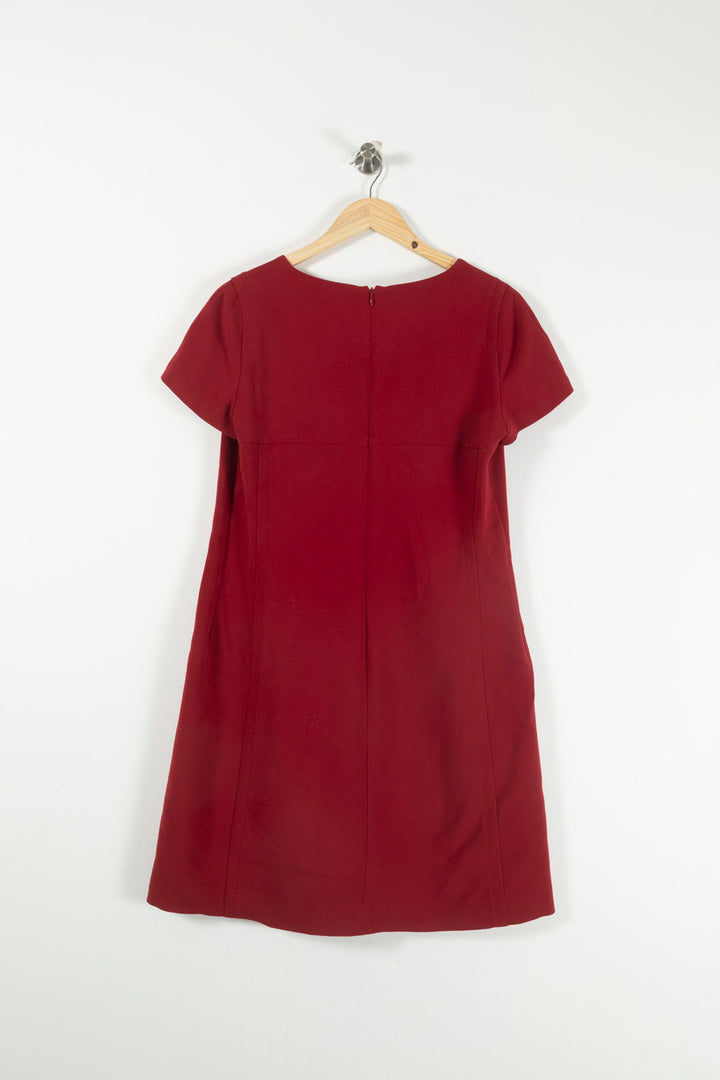 Robe Courte Rouge - Taille L/40 de la marque Gerard Darel | PARAD16480 - Vendu par Paradigme - Image 4