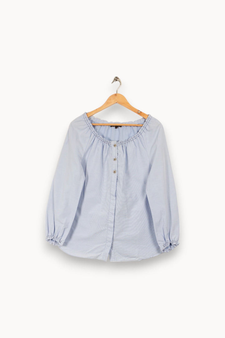 Chemise bleue avec détails - Taille L/40