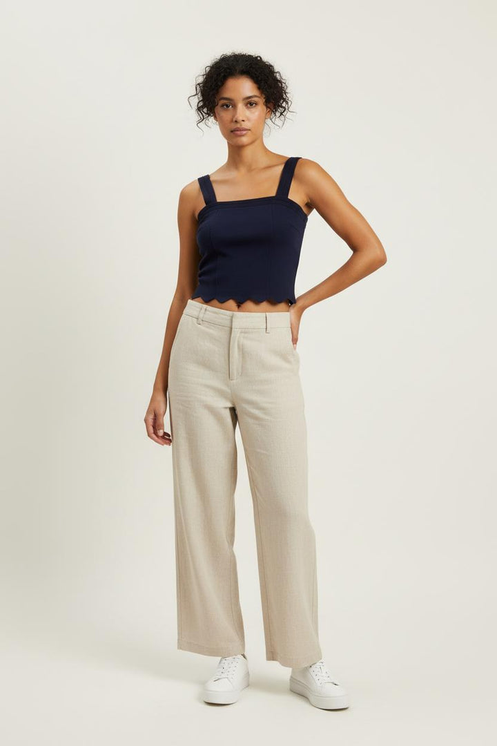 Top Bleu - Taille S/36 de la marque Sandro | PARAD16511 - Vendu par Paradigme - Image 1