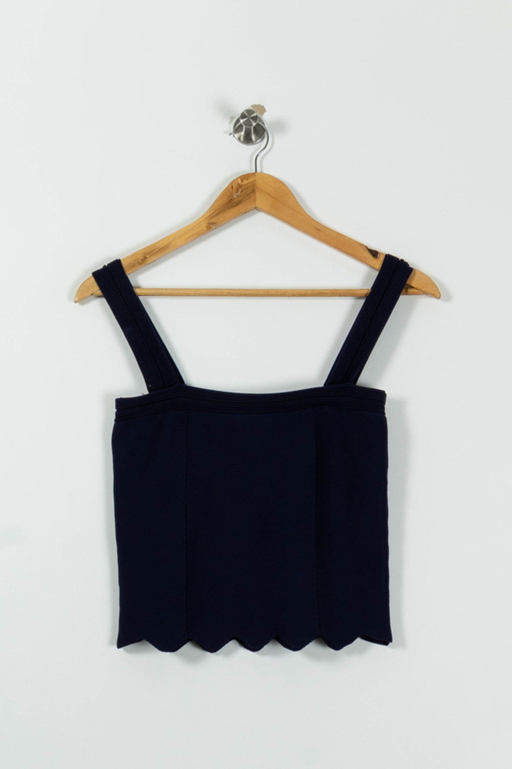 Top Bleu - Taille S/36 de la marque Sandro | PARAD16511 - Vendu par Paradigme - Image 2