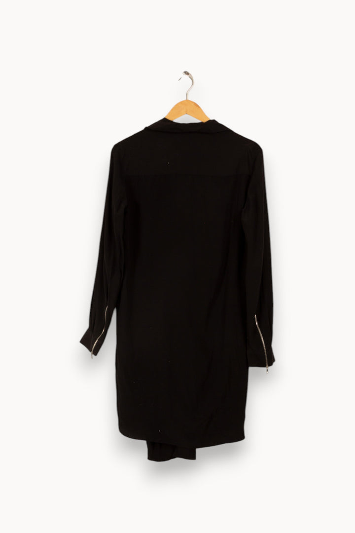 Robe chemise noire - Taille XS/34