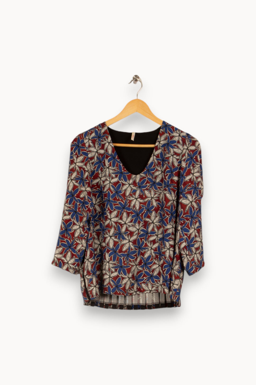 Blouse multicolore à motifs - Taille M/38