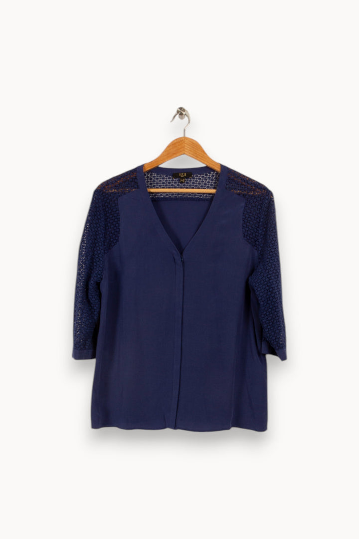 Blouse bleue foncée - Taille L/40