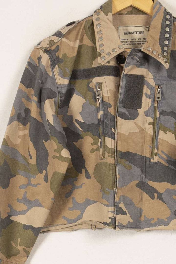 Veste imprimée militaire - Taille M/38