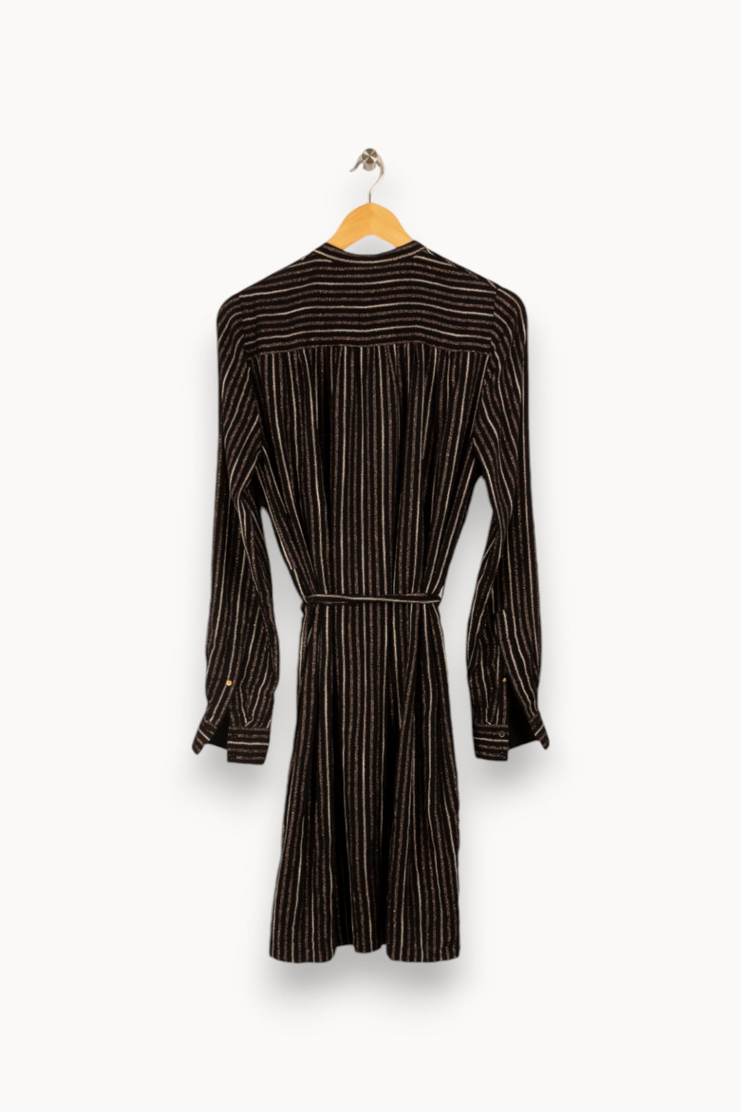 Robe noire à rayures - Taille L/40