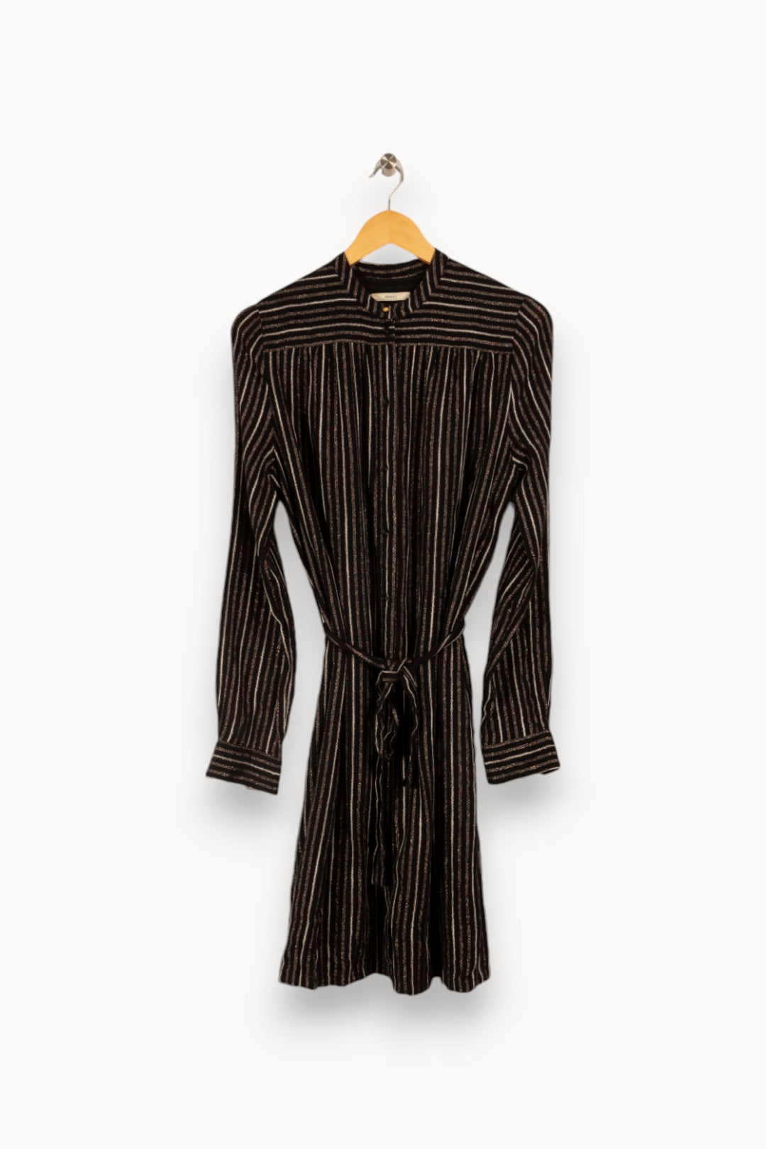 Robe noire à rayures - Taille L/40