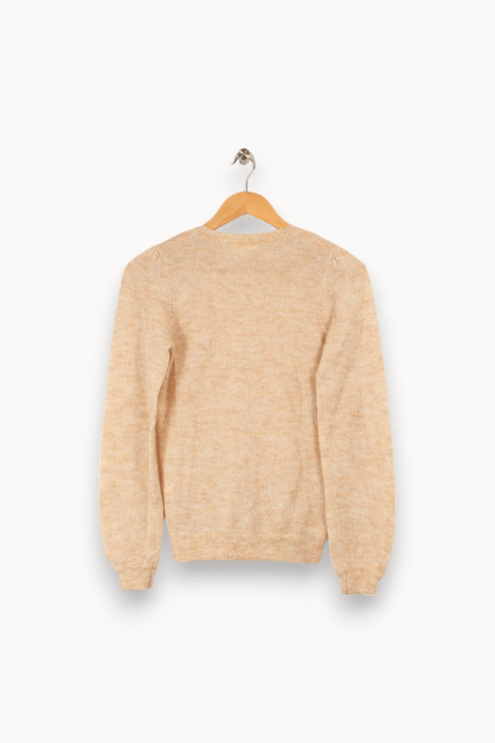 Pull beige - Taille S/36