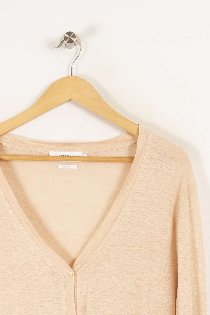 Cardigan rose/beige - Taille S/36