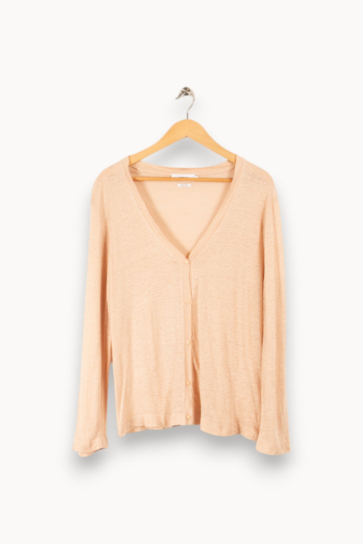 Cardigan rose/beige - Taille S/36