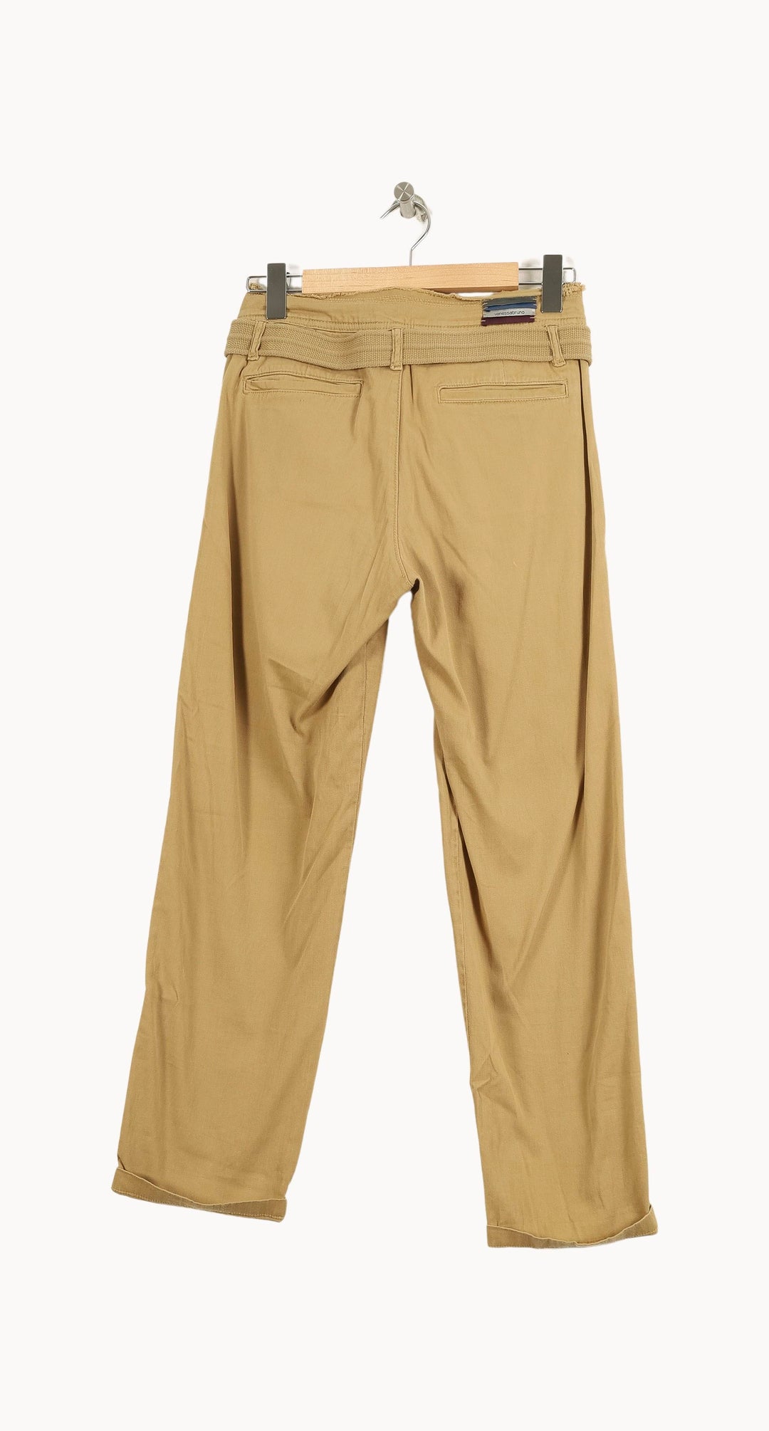 Pantalon Beige - Taille S/36 de la marque Vanessa Bruno | PARAD16693 - Vendu par Paradigme - Image 4