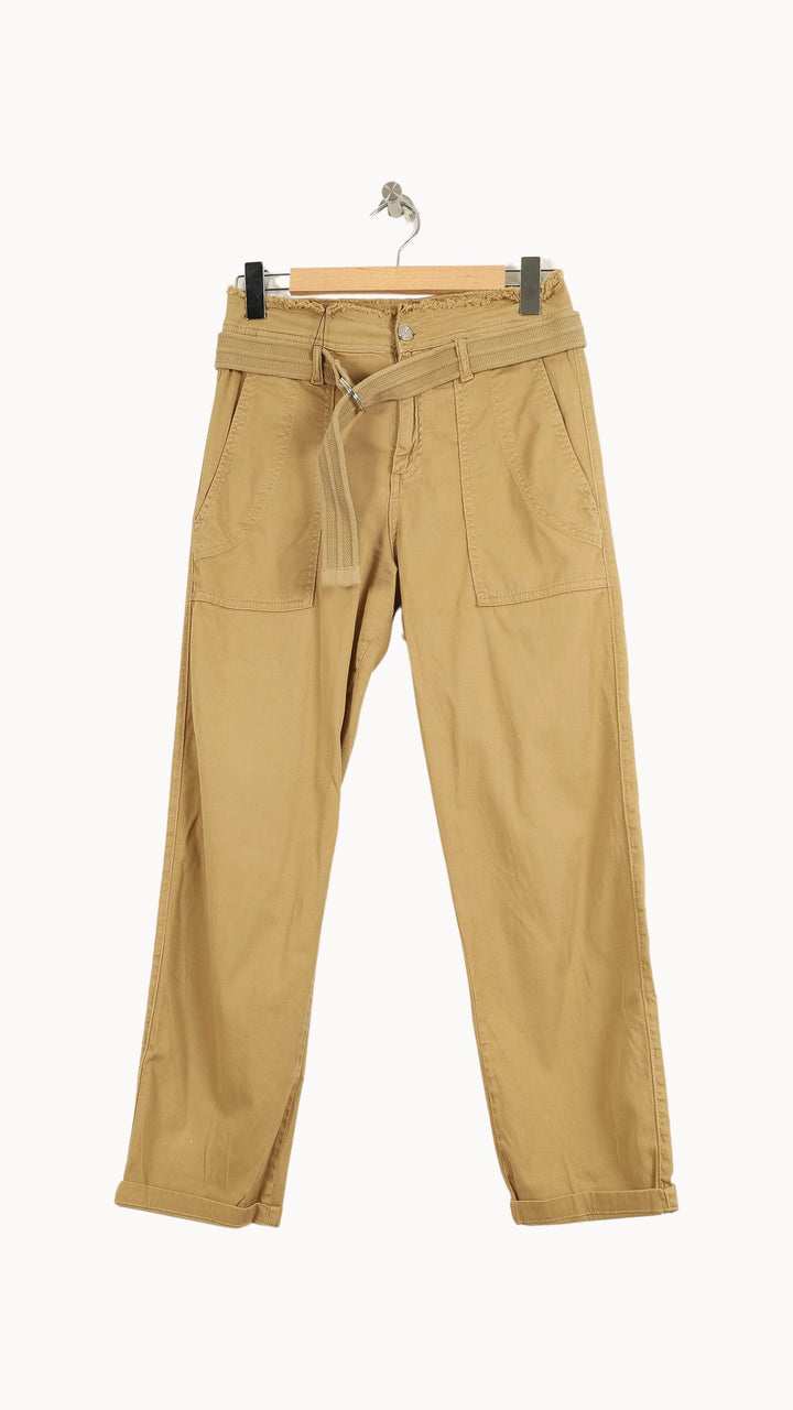 Pantalon Beige - Taille S/36 de la marque Vanessa Bruno | PARAD16693 - Vendu par Paradigme - Image 2