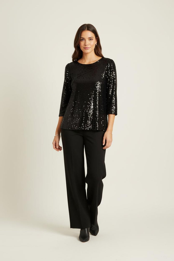 Blouse Noire - Taille L/40 de la marque Claudie Pierlot | PARAD16694 - Vendu par Paradigme - Image 1