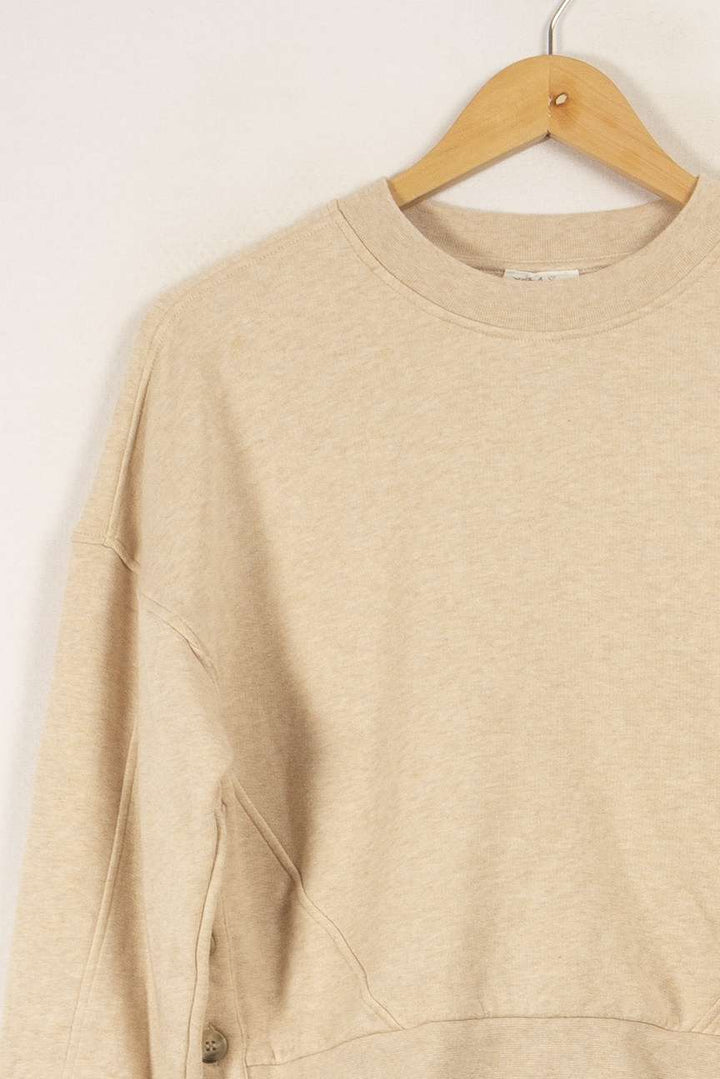 Sweat beige - Taille S/36