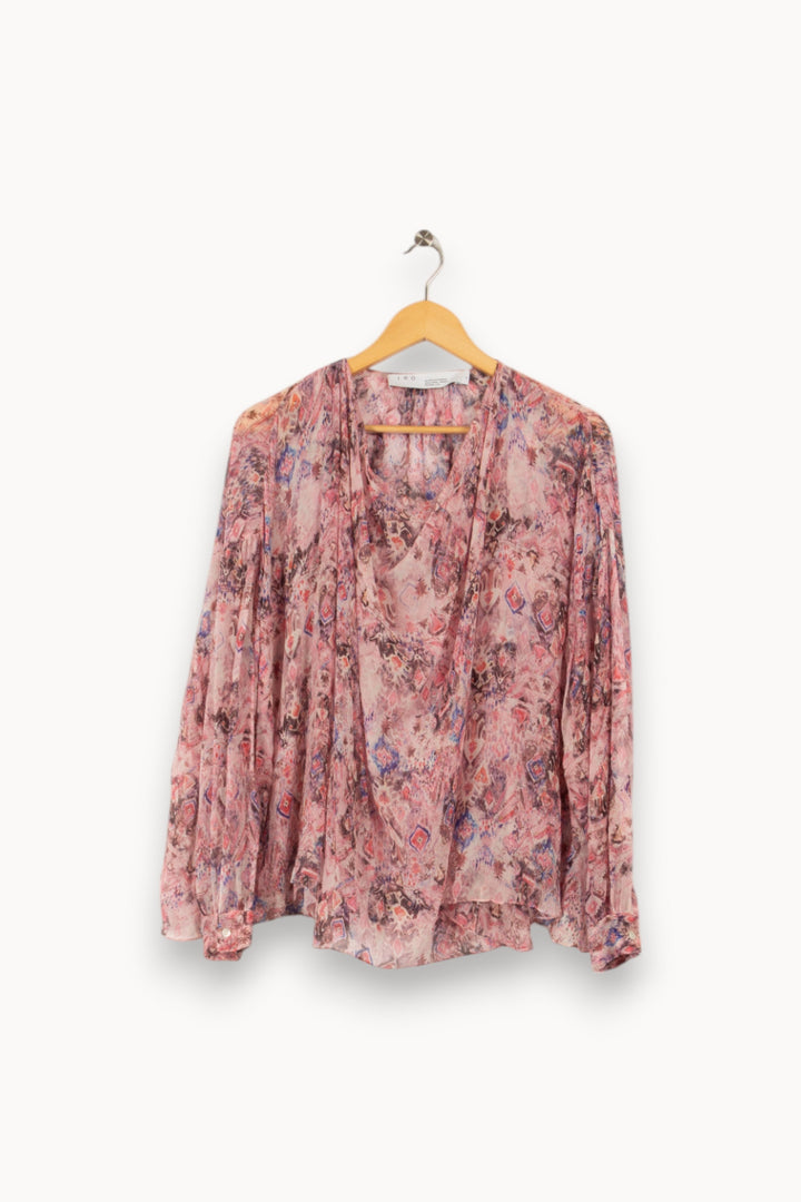 Blouse rose - Taille S/36