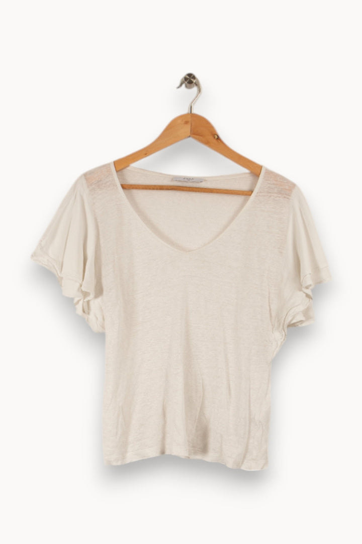 T-shirt Blanc - Taille M/38 de la marque ZAPA | PARAD16708 - Vendu par Paradigme - Image 2