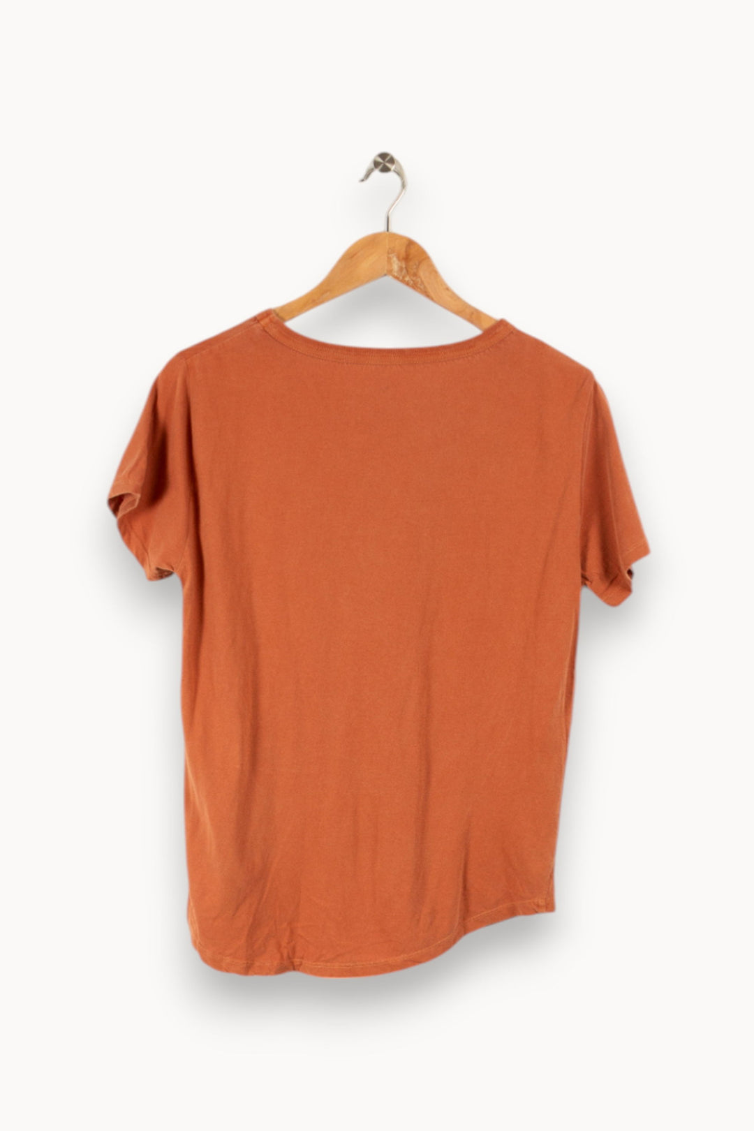 Tee-shirt Marron - Taille M/38 de la marque Léon & Harper | PARAD16709 - Vendu par Paradigme - Image 4