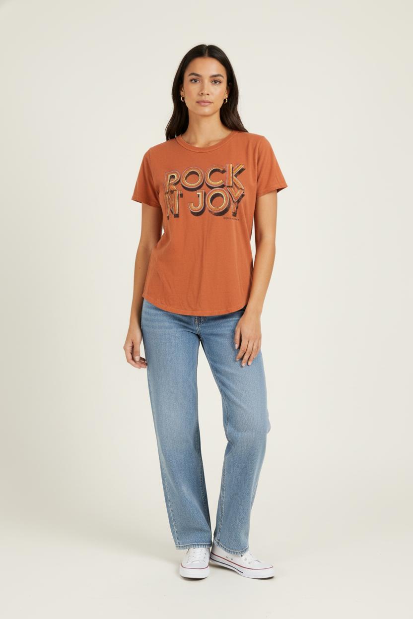 Tee-shirt Marron - Taille M/38 de la marque Léon & Harper | PARAD16709 - Vendu par Paradigme - Image 1