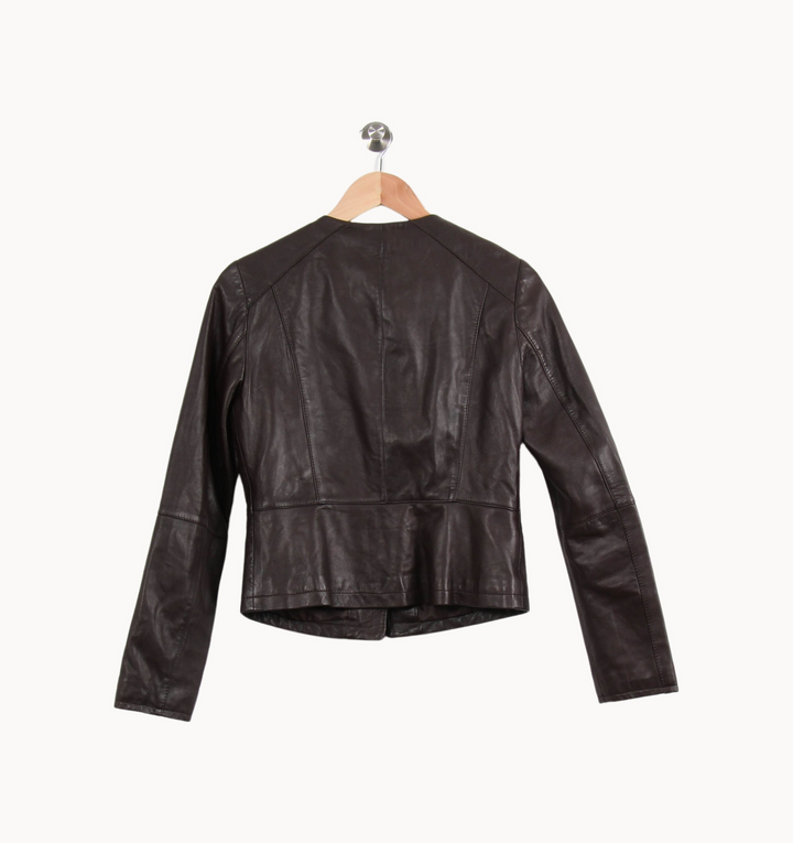 Blouson Marron - Taille S/36 de la marque Caroll | PARAD16712 - Vendu par Paradigme - Image 4