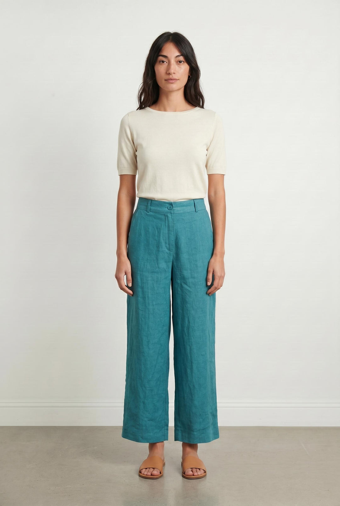 Pantalon Large Bleu - Taille S/36 de la marque La Fée Maraboutée | PARAD16754 - Vendu par Paradigme - Image 1