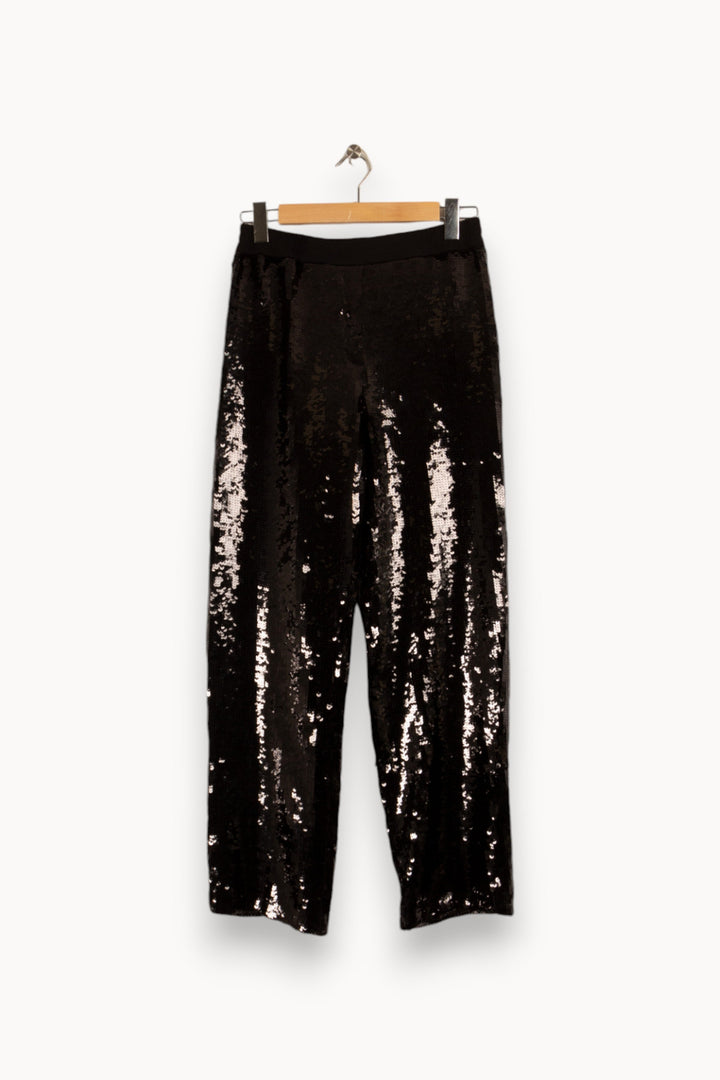 Pantalon noir à sequins - Taille M/38