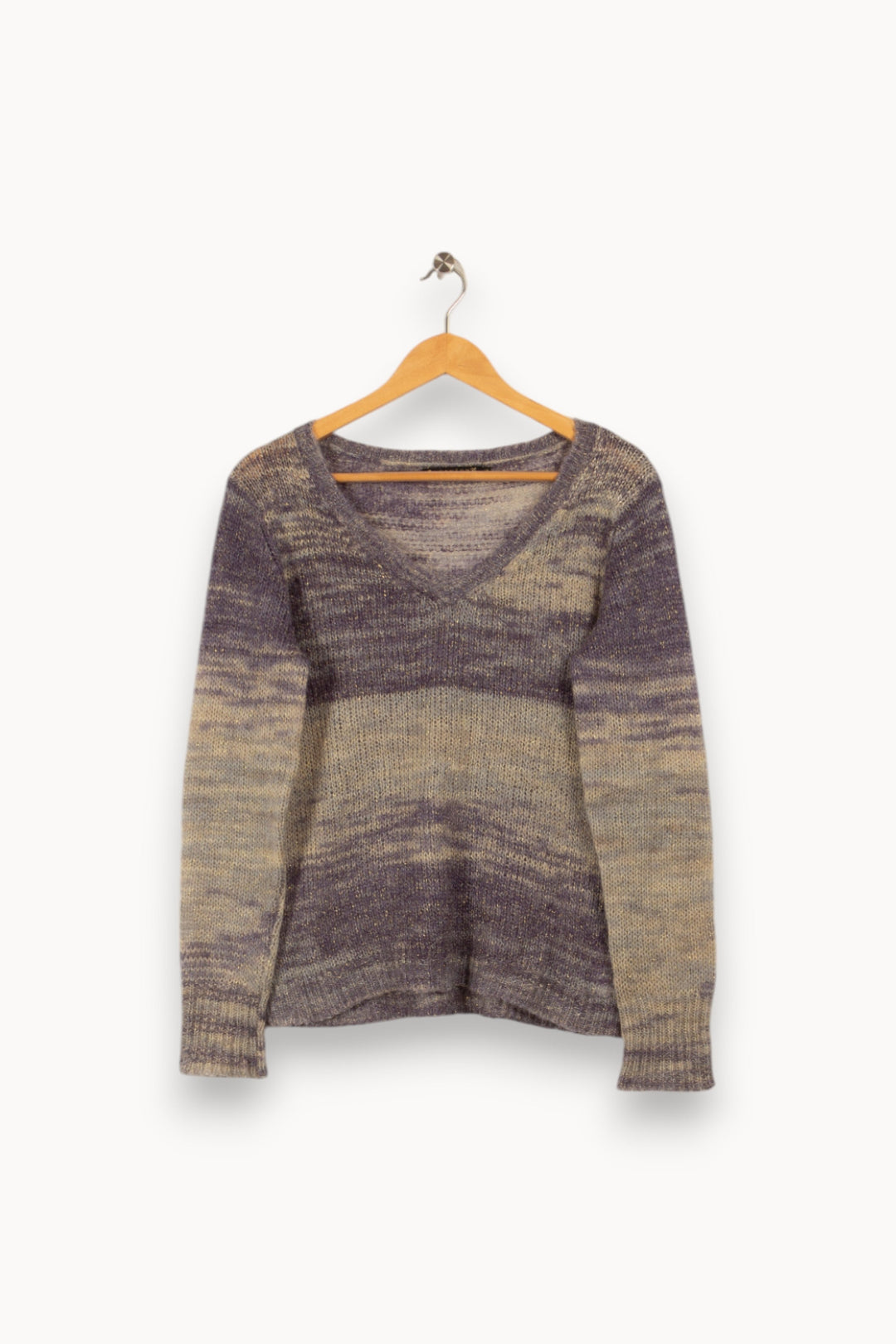 Pull en maille multicolore - Taille S/36