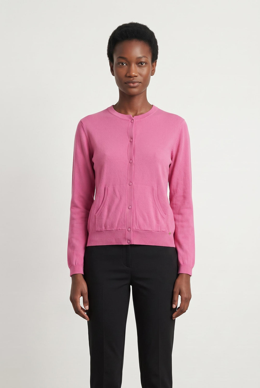 Cardigan Rose - Taille S/36 de la marque Des petits hauts | PARAD16770 - Vendu par Paradigme - Image 1