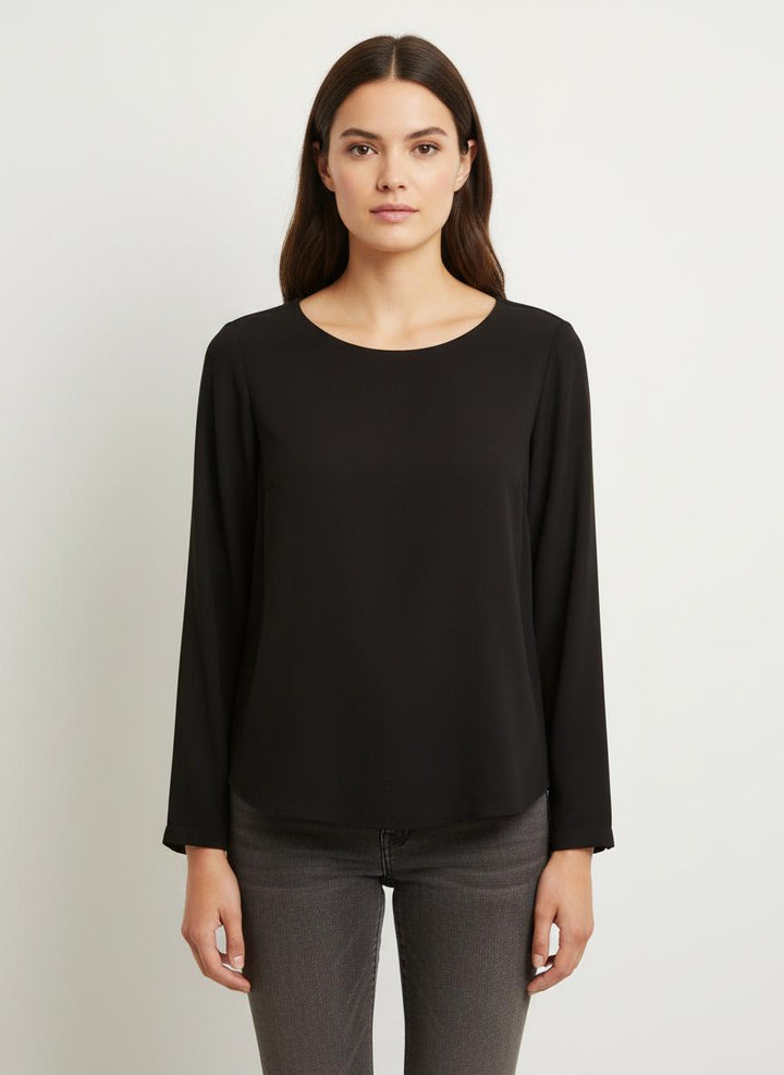 Blouse Noire - Taille S/36
