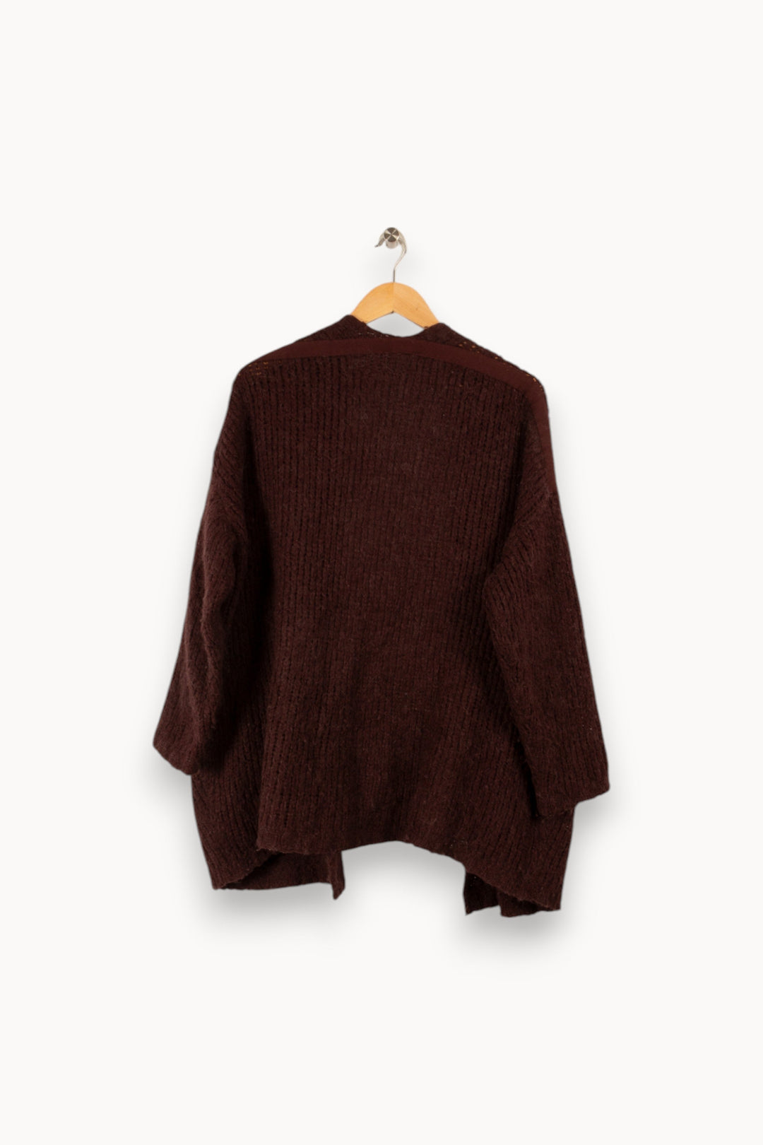 Cardigan bordeaux/marron - Taille S/36