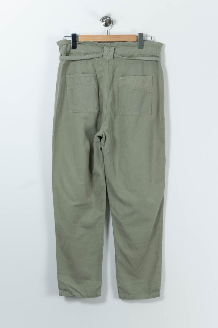 Pantalon Vert - Taille M/38 de la marque ba&sh | PARAD16788 - Vendu par Paradigme - Image 4