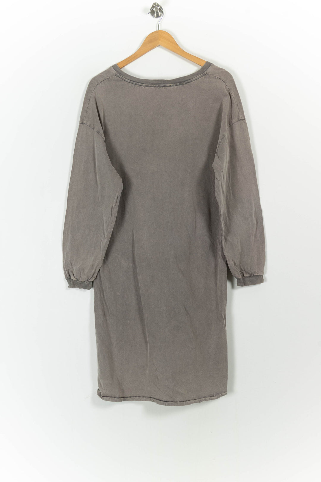 Robe Midi Grise - Taille S/36 de la marque American Vintage | PARAD16816 - Vendu par Paradigme - Image 4