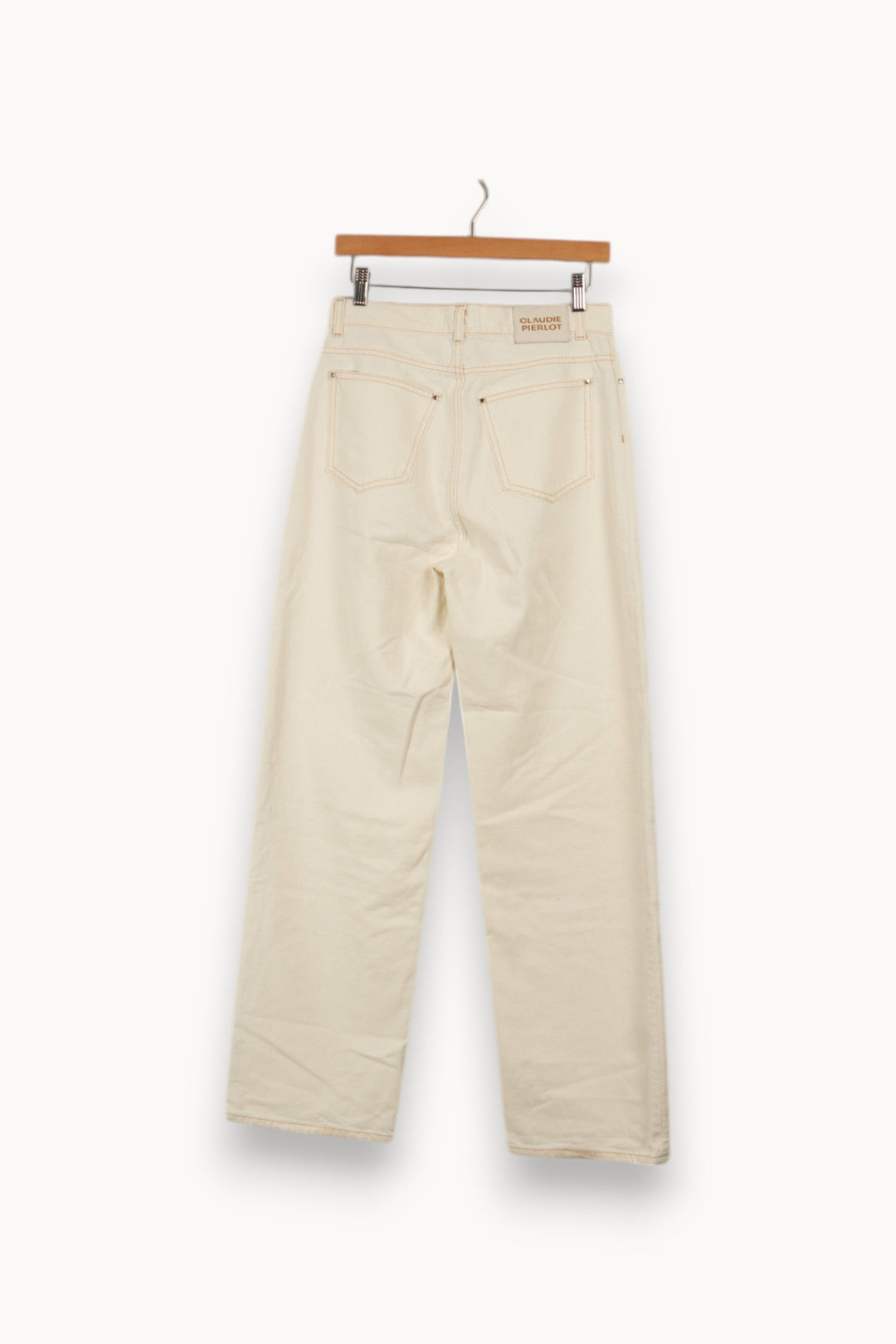 Jean blanc/beige - Taille L/40