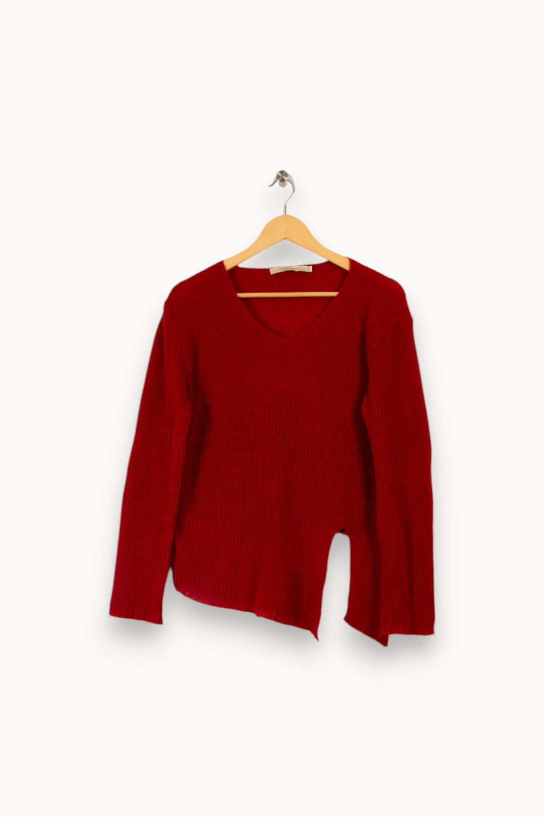 Pull en maille rouge - Taille M/38