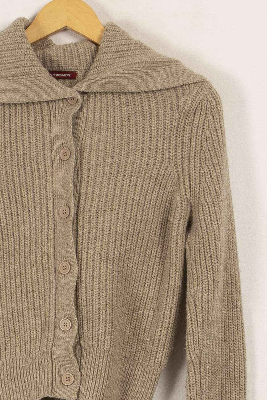Cardigan beige - Taille M/38