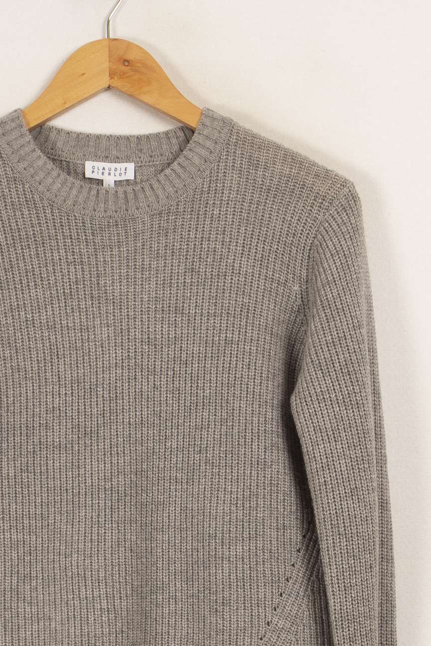 Pull gris - Taille S/36