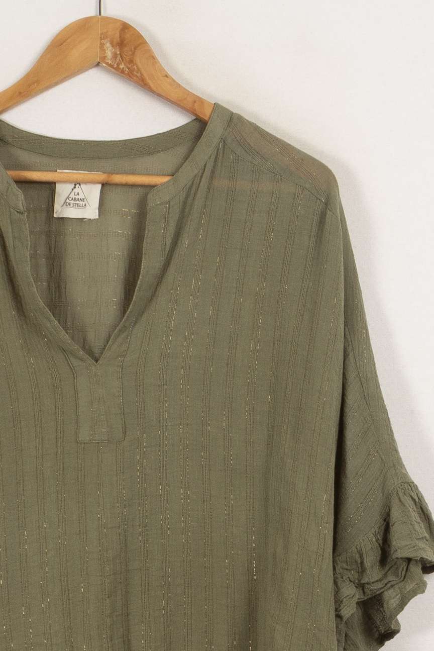 Blouse verte - Taille Unique