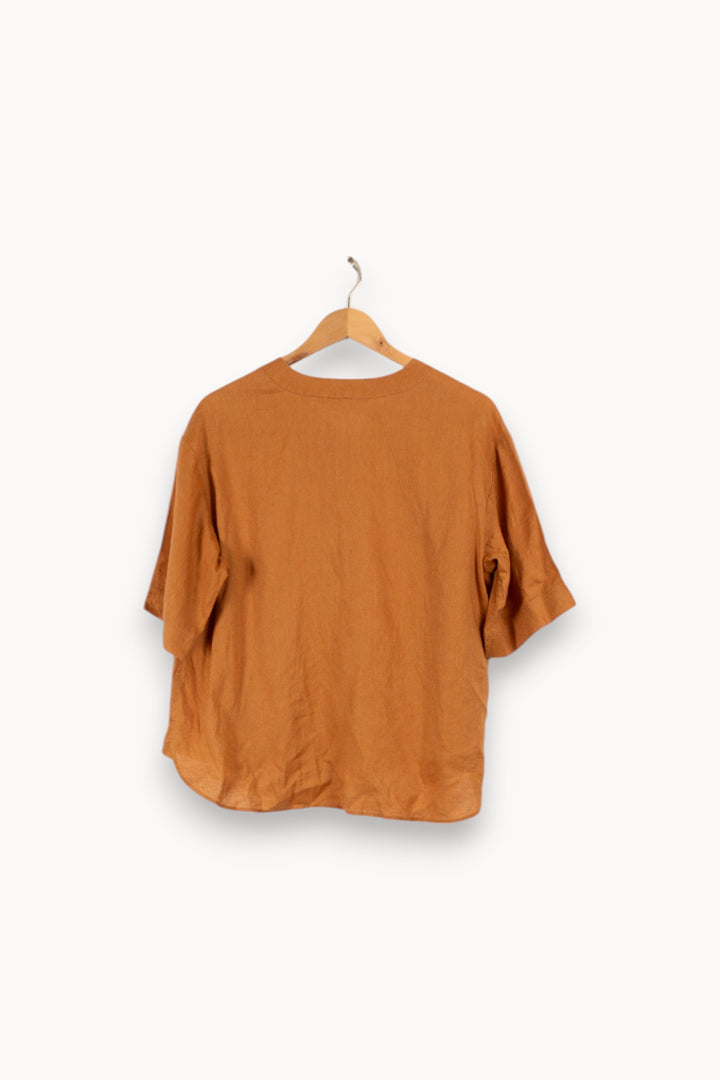 Blouse marron - Taille M/38