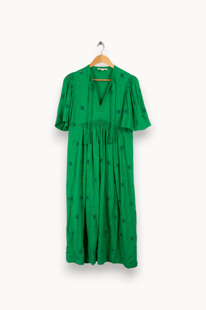 Robe longue verte - Taille S/36