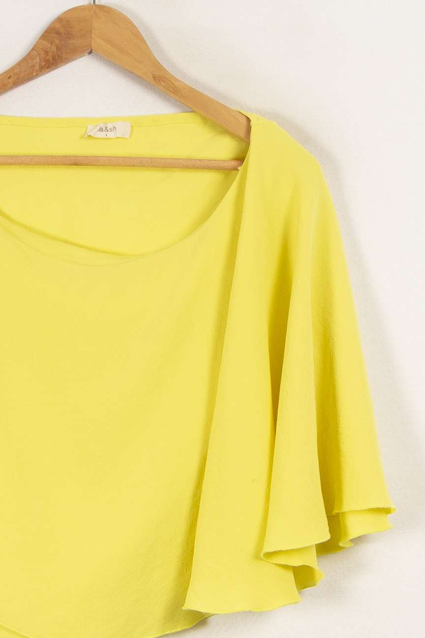 Top jaune fluo - Taille S/36