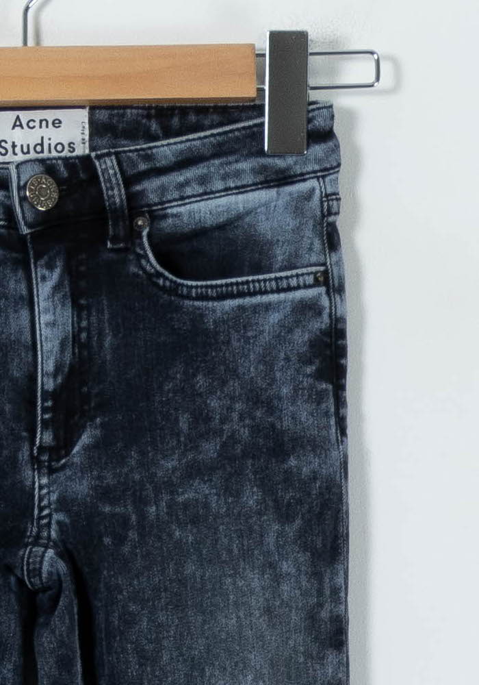 Jean Skinny Gris - Taille XXS/32 de la marque Acne Studios | PARAD17061 - Vendu par Paradigme - Image 3
