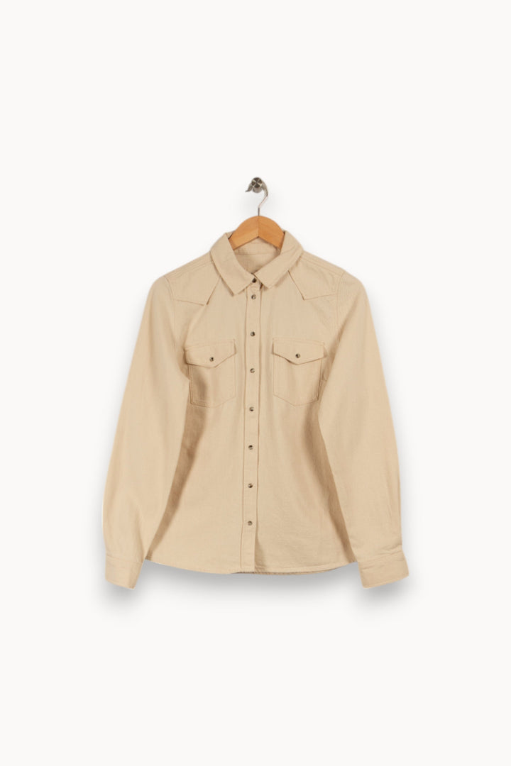 Chemise épaisse beige - Taille M/38