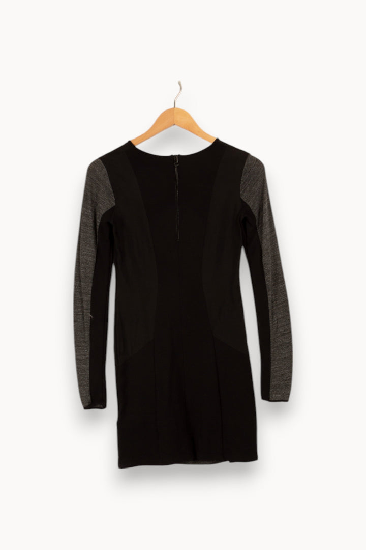 Robe grise et noire - Taille XS/34