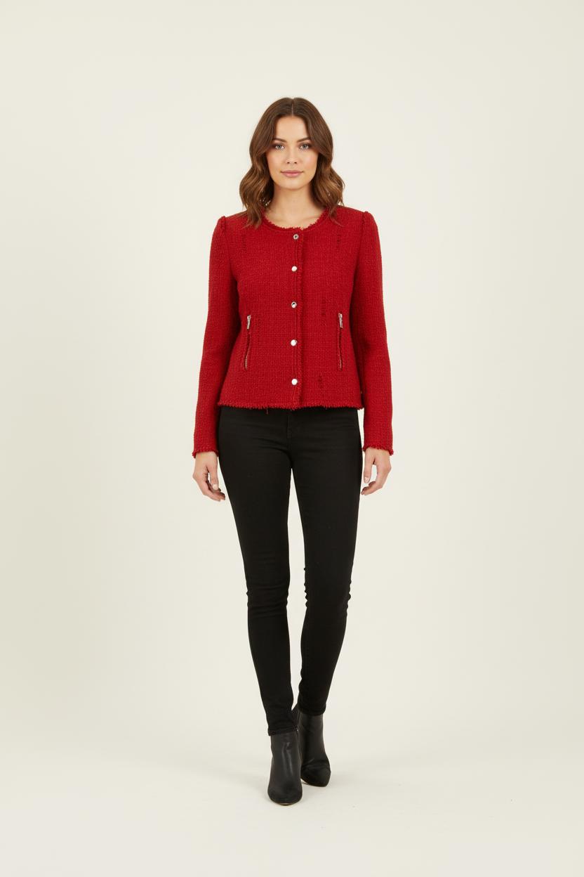 Veste rouge - Taille XS/34