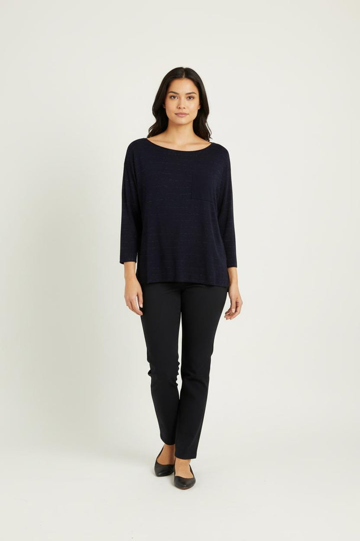 Top bleu - Taille S/36