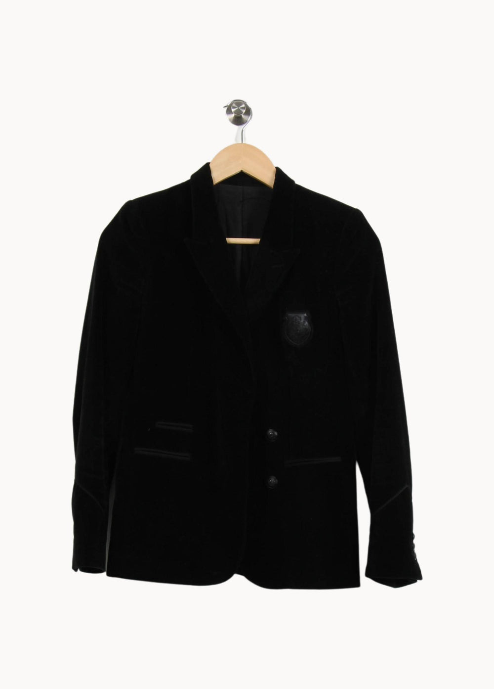 Veste De Costume Noire - Taille S/36 de la marque The Kooples | PARAD17146 - Vendu par Paradigme - Image 2