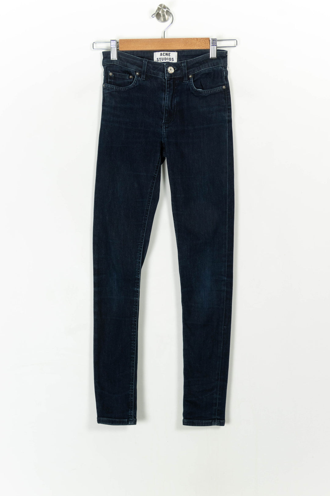 Jean Slim Bleu - Taille XS/34 de la marque Acne Studios | PARAD17149 - Vendu par Paradigme - Image 2