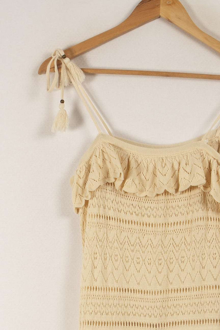 Robe beige - Taille S/36