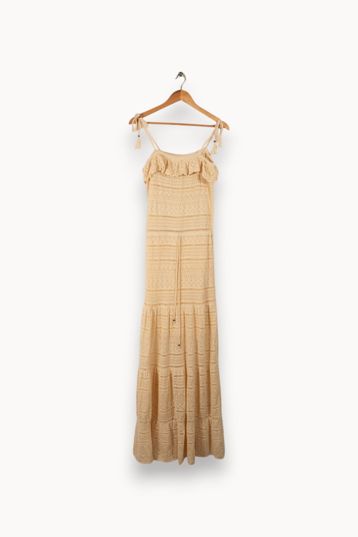 Robe beige - Taille S/36