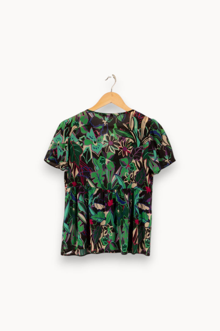 Blouse multicolore - Taille S/36