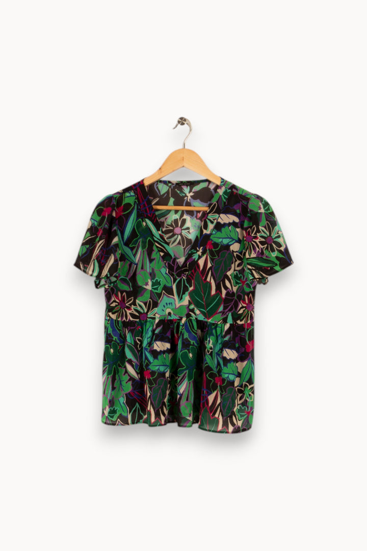Blouse multicolore - Taille S/36
